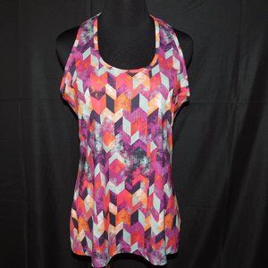 Lukka Active Wear Racerback Tank Top Size Large
